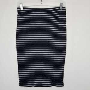 Express striped skirt